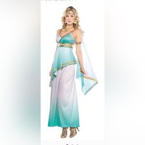 Elegant Teal Maxi Dress